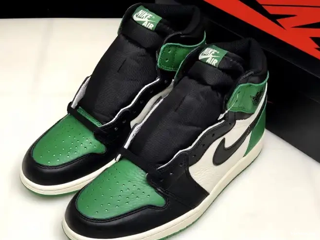 Rep MAX Air Pine OG High Jordan NRG 555088-302 Green Sail-Black 1 0610